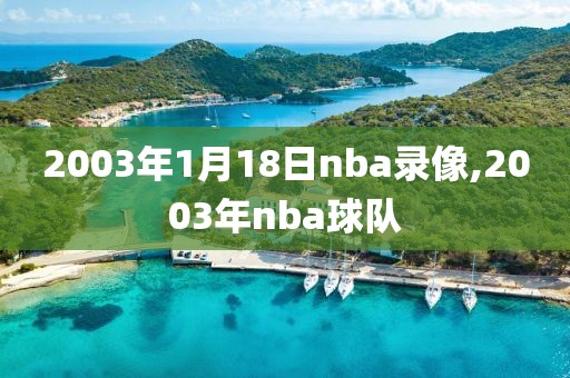 2003年1月18日nba录像,2003年nba球队