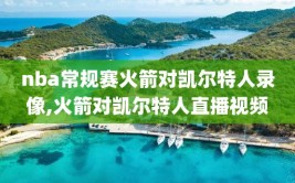 nba常规赛火箭对凯尔特人录像,火箭对凯尔特人直播视频