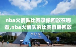 nba火箭队比赛录像回放在哪看,nba火箭队的比赛直播回放