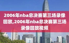 2006年nba总决赛第三场录像回放,2006年nba总决赛第三场录像回放视频