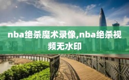 nba绝杀魔术录像,nba绝杀视频无水印