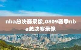 nba总决赛录像,0809赛季nba总决赛录像