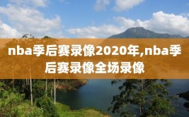 nba季后赛录像2020年,nba季后赛录像全场录像
