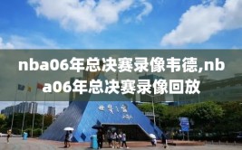 nba06年总决赛录像韦德,nba06年总决赛录像回放