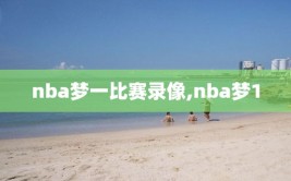 nba梦一比赛录像,nba梦1