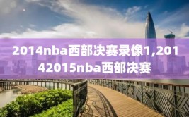 2014nba西部决赛录像1,20142015nba西部决赛