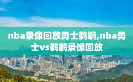 nba录像回放勇士鹈鹕,nba勇士vs鹈鹕录像回放