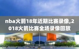 nba火箭18年近期比赛录像,2018火箭比赛全场录像回放