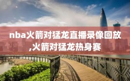 nba火箭对猛龙直播录像回放,火箭对猛龙热身赛